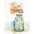 thumbnail image 3 of Robinson, Carol 15x18 Black Modern Framed Museum Art Print Titled - Simple Blossoms II, 3 of 5