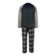 thumbnail image 2 of Set De Pijama George Para Hombre Talla M De 2 Piezas Color Negro, 2 of 4