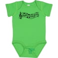 thumbnail image 3 of Inktastic Music Staff Musical Boys or Girls Baby Bodysuit, 3 of 5