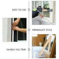 thumbnail image 3 of CTIRCHIU 10Pcs Wooden Window Screen Trim Light Brown Easy to Apply Decorative Molding Strips, 3 of 8