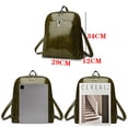 thumbnail image 2 of Mochilas de cuero para mujer, morrales Vintage de alta calidad para niñas, nueva Mochila de viaje de alta capacidad, bolso A Dos para mujer 2024, 2 of 6