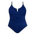 thumbnail image 5 of Time and Tru Women's V Wire Swimsuit, 1-Piece, Sizes XS-3X, 5 of 5