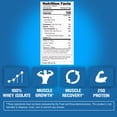 thumbnail image 4 of Whey Protein Powder 100% Isolate 25g - Evlution Nutrition Whey Isolate Protein Powder 1 LB - No Sugar Added, Low Carb Gluten Free - EVL Fast Absorbing Chocolate Protein Powder with BCAA, 4 of 11
