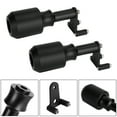 thumbnail image 4 of Aluminum Frame Crash Sliders Protection Black Fit For Kawasaki Ninja Z400 18-21, 4 of 5