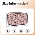 thumbnail image 5 of Fotbe Funny Chicken for Two Slice Toaster Cover, Fingerprint Protector, Super Soft Appliance Cover And Dust Cover,Bread Dust Cover & Fingerprint Protection, 5 of 7