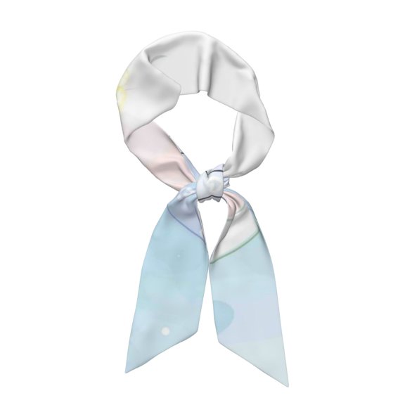 Cauagu Cute Elephant Pattern Scarf for Women,Neck Scarf Women's Wrap Scarf Head Shawl Long Scarf Accessory Scarf Fall Gift