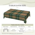 thumbnail image 6 of Rectangle Table Cloth, Scottish Clan MacShane Tartan Plaid Resistant Washable Tablecloth Decorative Table Cover for Dining, Indoor and Outdoor, 6 of 6
