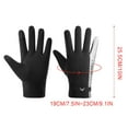 thumbnail image 4 of Kieccall Unisex Winter Reflective Cycling Gloves - Thickened Touchscreen-Compatible Design, Warm Windproof Gear for Riding & Sports, 4 of 8