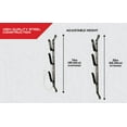 thumbnail image 3 of Allen Company Steel Three Firearm Locking Truck Window Rack, Fits Most Rifles, Black, 3 of 22