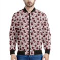 thumbnail image 4 of Chaqueta con cremallera con estampado 3D de globo ocular espeluznante para hombres y mujeres, sudadera con personalidad, abrigo suelto, chaqueta bomber de manga larga con cremallera, 4 of 5