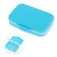 thumbnail image 3 of Unique Bargains 6 Grids Single Layer Pill Box with Individual Compartments Light Blue, 3 of 6