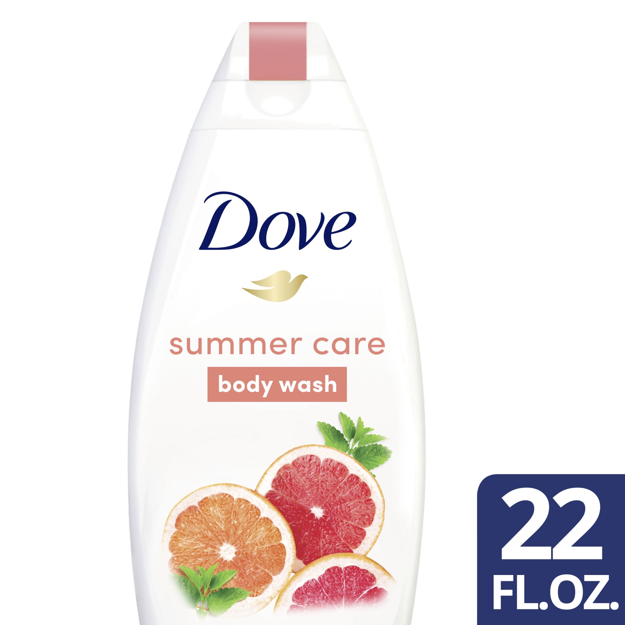 Dove Liquid Body Wash for a Natural Glow Summer Care, 22 oz