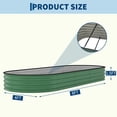thumbnail image 2 of Galvanized Raised Garden Beds – 2 Pack Planter Boxes – Rust-Resistant, Easy Assembly – Vegetables & Flowers – Outdoor Plants – Durable, 2 of 7