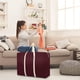 thumbnail image 3 of Bolsa De Viaje De Gran Capacidad, Maleta Plegable Y Porttil Para Mujer, Tamao Mediano, Tela De Polister, Diseo Ligero, Ideal Para Escapadas De Fin De Semana, Viajes De Negocios Y Uso, UKHBMC, 3 of 9
