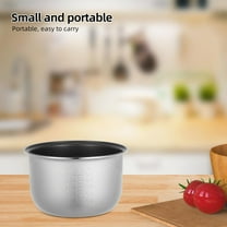 TABLZONE Electric Pressure Cooker Inner Pot Aluminum Alloy Nonstick Rice Cooker Liner for Steaming