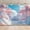 5x3Ft, variant on Dreamy Pink White Pathway Backdrop Romantic Fantasy Scene Photography Background Blue Sky White Cloud Pink Floral Birthday Party Decorations Supplies Cake Table Banner Photo Booth Props