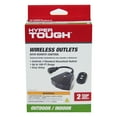 thumbnail image 2 of Hyper Tough Outdoor 3-Outlet Wireless Remote Control, Black, 2 of 8