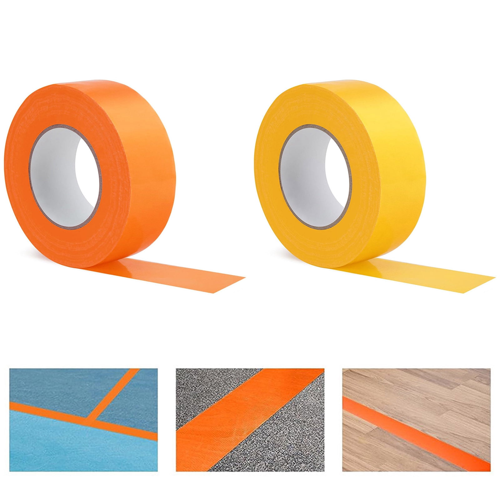 Outdoor Pickleballs Courts Tape Auto-Adhesive Pickleballs Courts Marking Tape for Sports Enthusiasts
