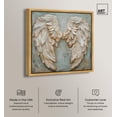 thumbnail image 2 of Wings of Ash I Canvas Wings Wall Art by Art Remedy, Gold Frame, 30" x 30", 2 of 7