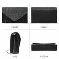 thumbnail image 5 of Dasein Women's Evening Bags Envelope Handbag Party Prom Clutch Purse Shoulder Cross Body Bag, 5 of 8
