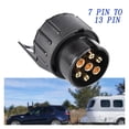 thumbnail image 3 of Trailer Adapter Connector 12V 7 Pin To 13 Pin PlugTowbar Towing Waterproof Plugs Socket Adapter Car Truck Caravan Accessories ,Heavy-Duty, 3 of 6
