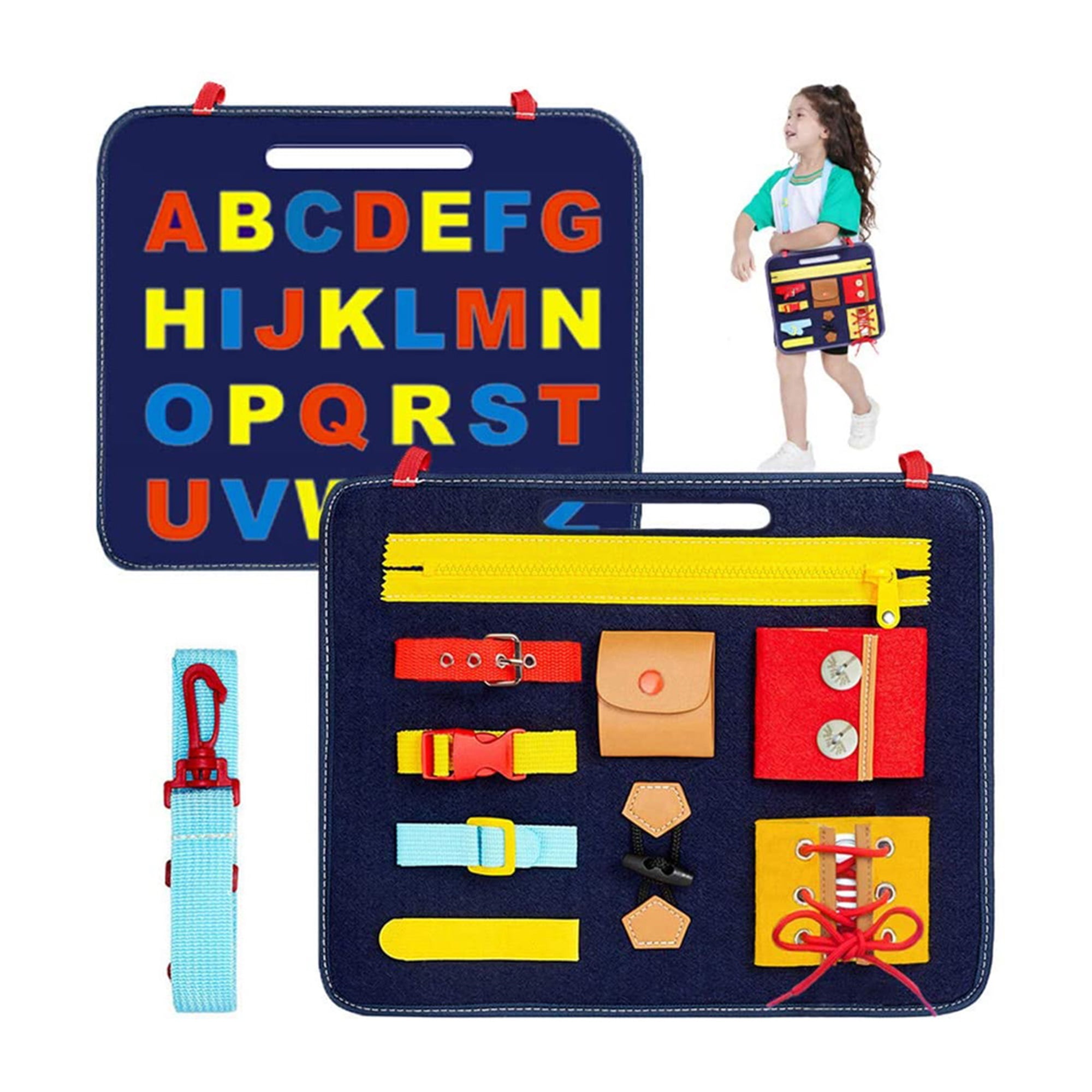 Educational Learning Toys for 1 2 3 4 5 Year Old Toddlers JX Toddler Busy Board Montessori Toys Basic Skills Board for Toddlers Learning Dress Toddler Learn to Dress Toys for Boys Educational Learning Toys for 1 2 3 4 5 Year Old Toddlers JX Toddler Busy Board Montessori Toys Basic Skills Board for Toddlers Learning Dress Toddler Learn to Dress Toys for Boys