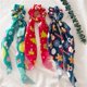thumbnail image 4 of Santa Claus Bows Hair Scrunchies Long ribbon Ponytail Scarf Hair Tie Women Girls Elastic Hair Bands Christmas Hair Accessories, 4 of 4