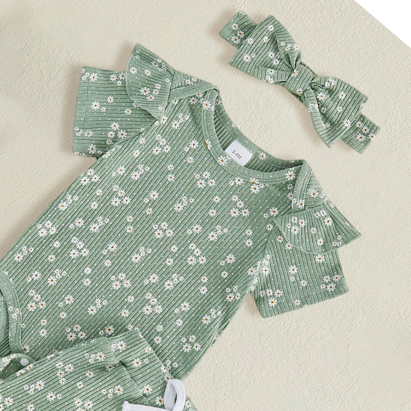 Toddler Baby Girl Clothes Summer Short Sleeve Floral Print T Shirt Tops + Elastic Shorts Set Infant Casual Outfits