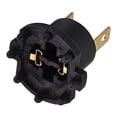 thumbnail image 2 of Shisuyan Headlight Socket Holder With Pins H7 Auto Bulb Holder Car Light Bulb Base Car Accessory Plastic Lamp Holder Vehicle Supply, 2 of 8
