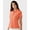 MultiColor, variant on Paragon B11671585 Women Dakota Striated Heather Polo T-Shirt, Steel Grey Heather - Large