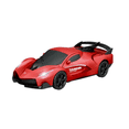 thumbnail image 1 of "Juguete Coche Transformable Carrito 360 Luces Música Carrito Belug Rojo", 1 of 5