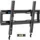 thumbnail image 1 of Pipishell Soporte de montaje en pared para TV inclinable con certificación UL de perfil bajo para la mayoría de televisores curvos planos LED LCD OLED 4K de 23 a 55 pulgadas de hasta 99 lb máx. VESA 4, 1 of 5