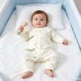 thumbnail image 7 of Ynynloco Kimono Tie Long Sleeve Soft One Piece, 100% Organic Cotton Baby Clothes for Girls & Boys, Preemie, Newborn & Infant, 7 of 7