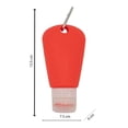 thumbnail image 3 of Envase para Viaje Prichos de Silicón Anaranjado, 3 of 4