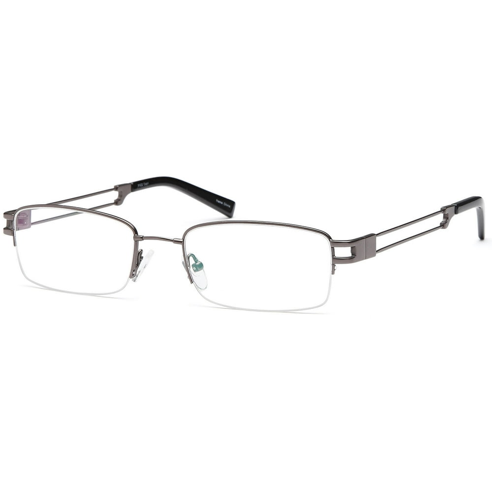 Men's Eyeglasses 55 19 140 Gunmetal Metal