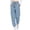 Pants - Light Blue, variant on Samdudou Womens Cargo Pants Joggers with Drawstring Waistband Elastic Cuffs and Flap Pockets Casual Outdoor Hiking Trousers for Ladies and Teen Girls