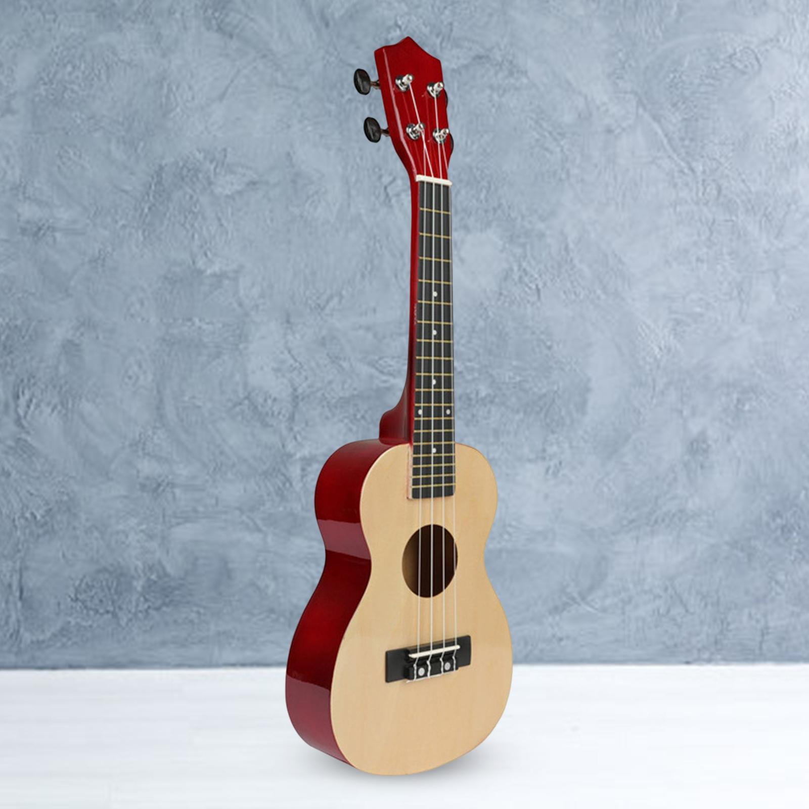 LeeQinersw 23 Inch Ukulele Guitar Toy 4 Strings Portable Musical Instrument for Adults Boys Wood