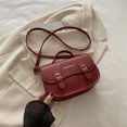 thumbnail image 1 of Nuevo estilo a principios de otoño, versátil, de nicho, bolso de sillín para desplazamientos, 2025, de alto valor, de moda, estilo universitario, bolso de hombro y mensajero., 1 of 5