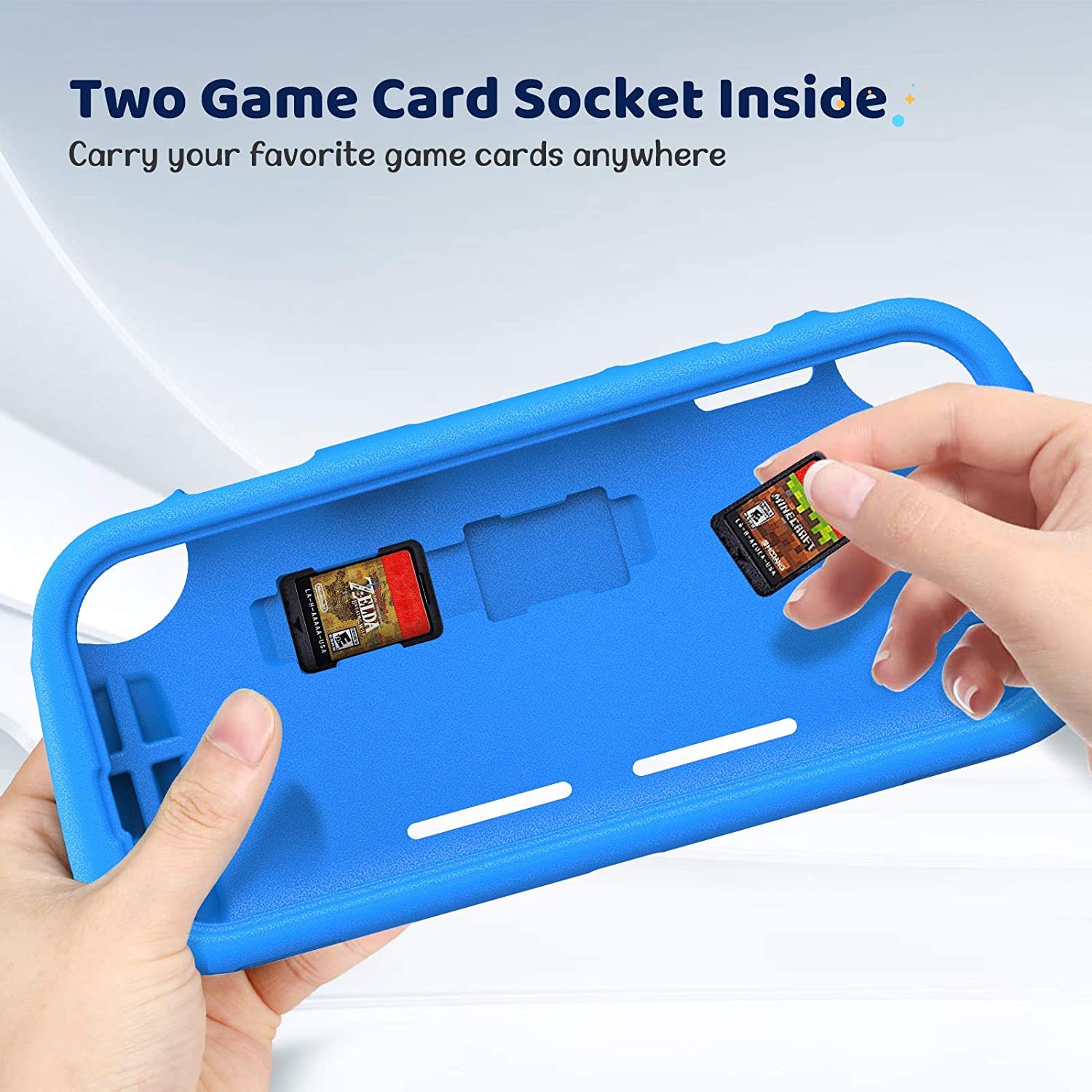 Fintie Kids Case for Nintendo Switch Lite, Blue photo 3
