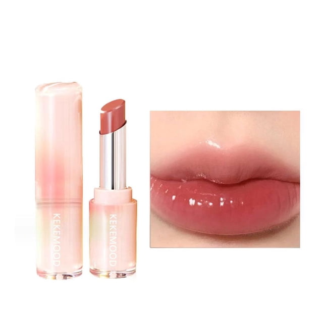 EZLIFE 1x Reyneey Kekemood Lip Juicy Lipstick Bálsamo labial de larga duración y tinte labial R2I2