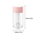 thumbnail image 3 of Wzzjkit Humidifiers for Bedroom Small Humidifier 280ml Desktop Humidifier Quiet Lighting Function Two Spray Modes Automatic Shutdown of Bedroom Baby Room and Office, 3 of 5