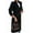 Black, variant on Women Long Wool Coats for Fall Winter Trench Coat Peacoat Double Breasted Blazer Jackets Overcoat Black S