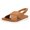 Brown, variant on Vedolay Summer Sandal Women's Cute Slip-on Flatform Sandals Casual Wear Walking Wedges,Brown 6.5