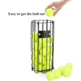 thumbnail image 4 of Portable Tennis Ball Hopper, Tennis Picker Collector with Handle, Metal Tennis Ball Retriever Basket for Easy Carrying, Tennis Holder Container Training Tool for Pickup, Storage, Practice, 4 of 8