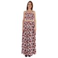 thumbnail image 5 of Bimba 2 Pcs Sexy Beach Party Wear Dress For Womens Printed Smocked Crop Top & Long Skirt CoordSet, 5 of 7