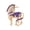 Blue, variant on 7829 Portable Horse Pin Comfortable Wear Jewelry With Polished Finish for Daily Wear