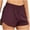 Wine, variant on Annhoo Running Shorts for Women Summer Quick Dry High Waisted Gym Shorts Ladies Yoga Short with Pockets