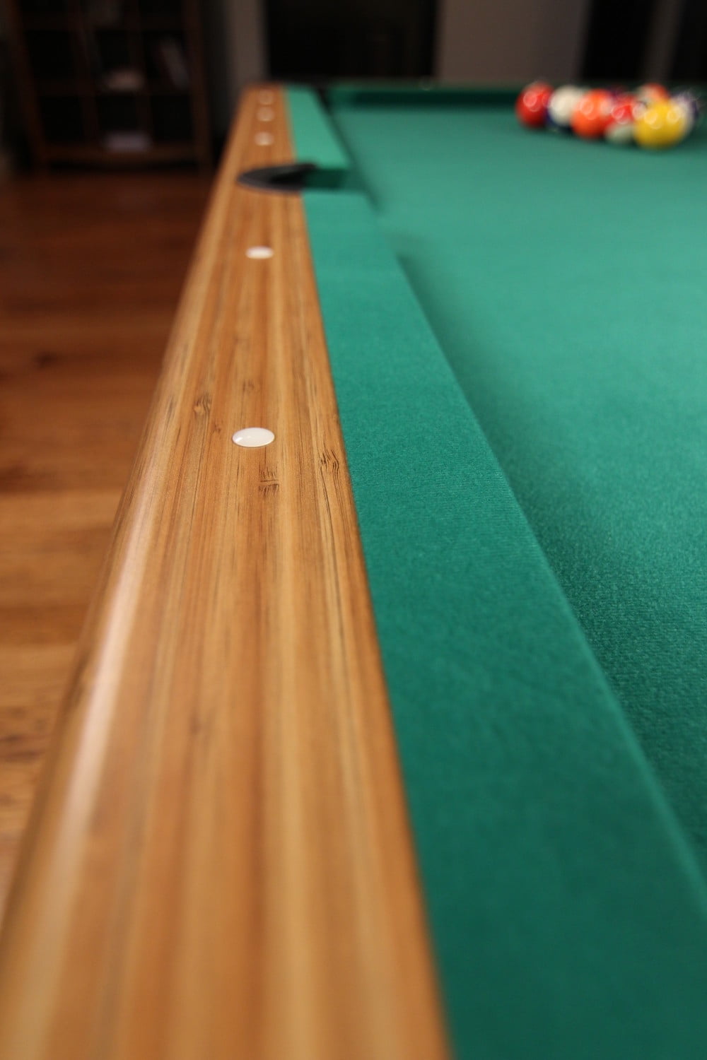 Mizerak Dynasty Space Saver 6 5 Billiard Table With Leg Levelers Automatic Ball Return And Classic Green Nylon Cloth Walmart Com Walmart Com