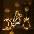 thumbnail image 5 of Christmas Decoration Light LED Fairy String Curtain Light Xmas Tree Deer Star Garland Lighting Window Battery Powered Decor Lamp, 5 of 5