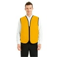 thumbnail image 4 of Toptie Supermarket Uniform Vest Zipper Volunteers Event Vest Unisex Waistcoat-Yellow-M, 4 of 9
